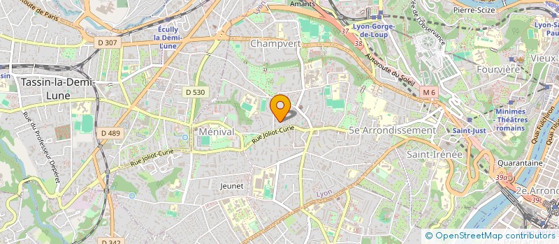 localisation de l'entreprise WIN EURL  LYON