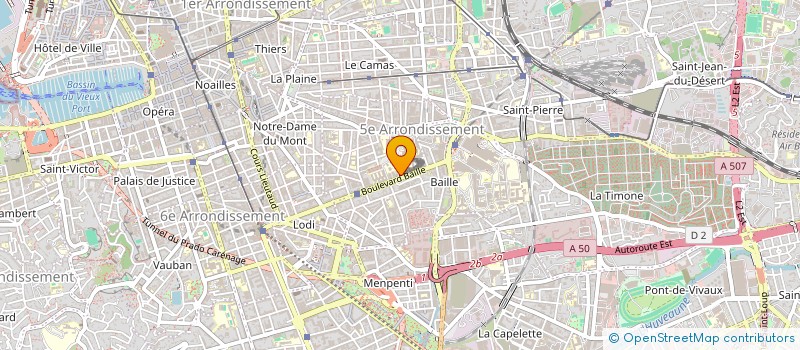 localisation de l'entreprise WIN & FAST à MARSEILLE