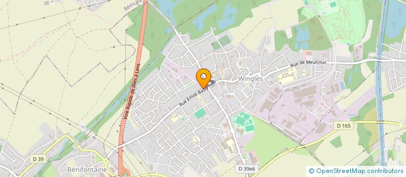 localisation de l'entreprise WIN FOOD  WINGLES