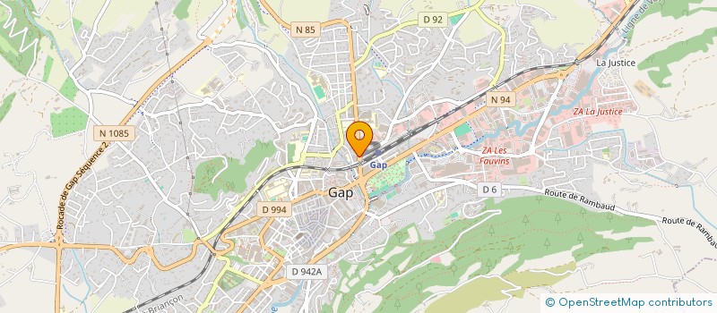 localisation de l'entreprise WIN GAMES à GAP