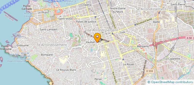 localisation de l'entreprise WIN'HER à MARSEILLE