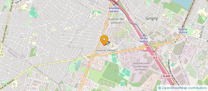 localisation de l'entreprise WIN SECURITE PRIVEE à GRIGNY