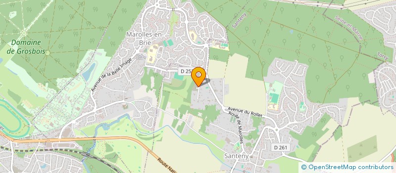 localisation de l'entreprise WIN SHOP  SANTENY