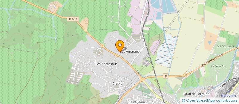 localisation de l'entreprise WIN SYSTEMS à NARBONNE
