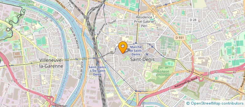 localisation de l'entreprise WIN TEAM SEVEN à SAINT-DENIS