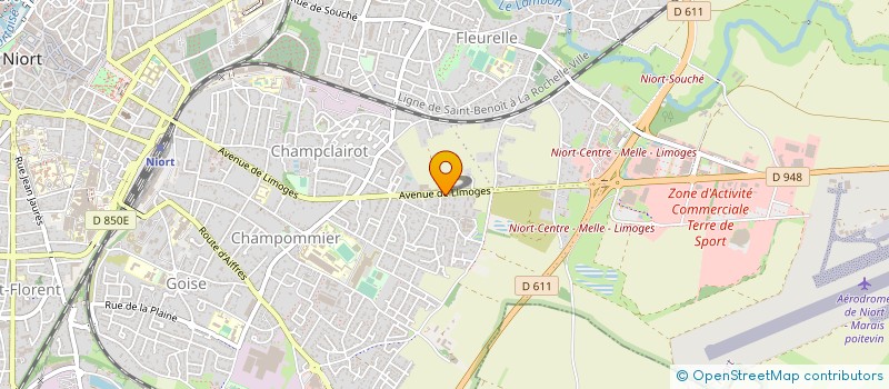 localisation de l'entreprise WIN'UP SURGICAL  NIORT