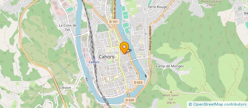 localisation de l'entreprise WIN WORLD WINE à CAHORS