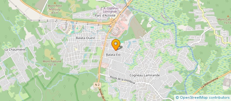 localisation de l'entreprise WINA  MATOURY