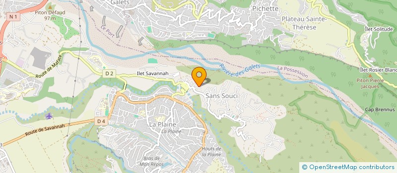 localisation de l'entreprise WINARUN  SAINT-PAUL
