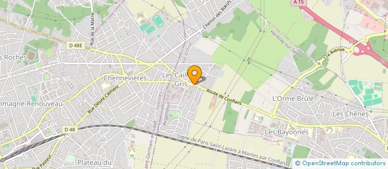 localisation de l'entreprise WINAS  HERBLAY-SUR-SEINE