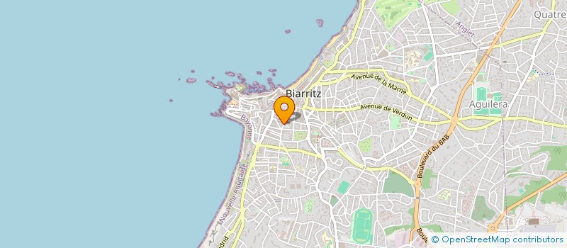 localisation de l'entreprise WINBACK DEV à BIARRITZ