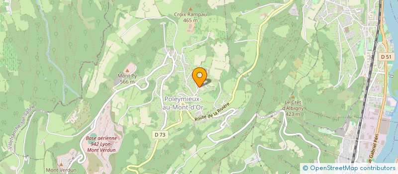 localisation de l'entreprise WINBIDS  POLEYMIEUX-AU-MONT-D'OR