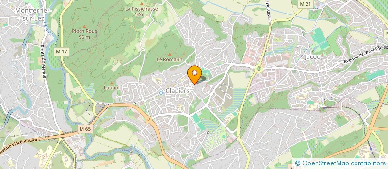 localisation de l'entreprise WINBIKE ESPRIT PRO à JACOU