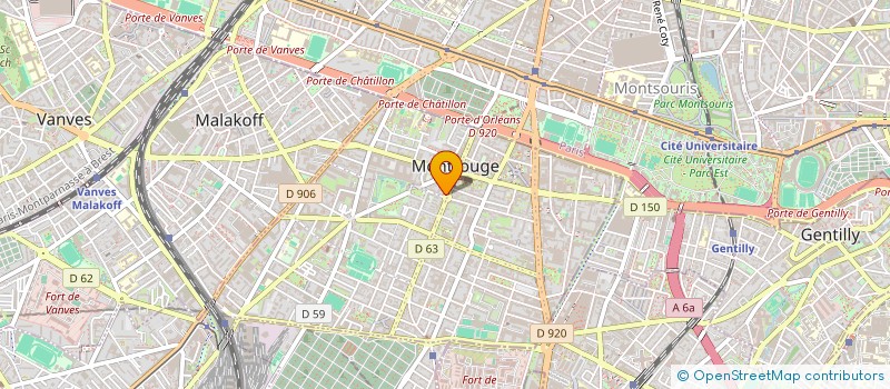 localisation de l'entreprise WINCH IMMOBILIER  MONTROUGE