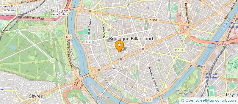 localisation de l'entreprise WINCH PROJECT à BOULOGNE-BILLANCOURT