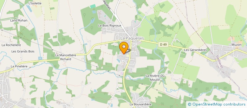 localisation de l'entreprise WINCK à VIGNEUX-DE-BRETAGNE