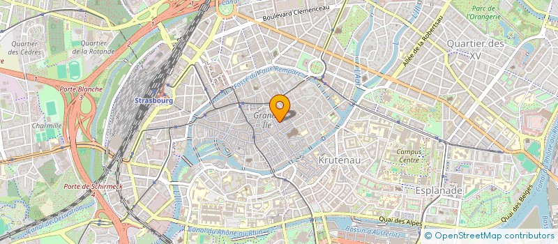 localisation de l'entreprise WINCKELSASS SURDITE à STRASBOURG
