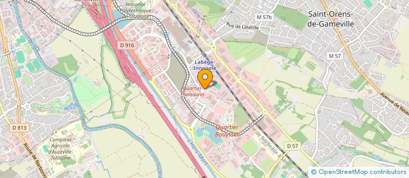 localisation de l'entreprise WINCREAZ à LABEGE