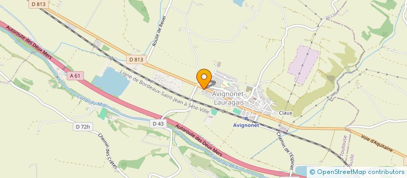 localisation de l'entreprise WIND CAFE  AVIGNONET-LAURAGAIS