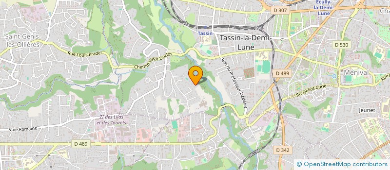 localisation de l'entreprise WIND CONSEIL à TASSIN-LA-DEMI-LUNE