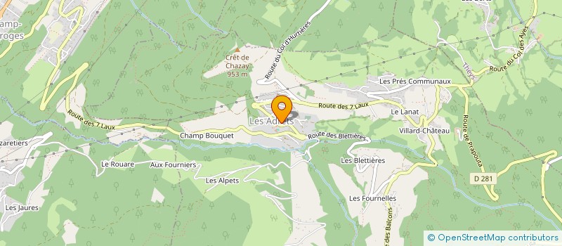 localisation de l'entreprise WIND FISHER à GRENOBLE