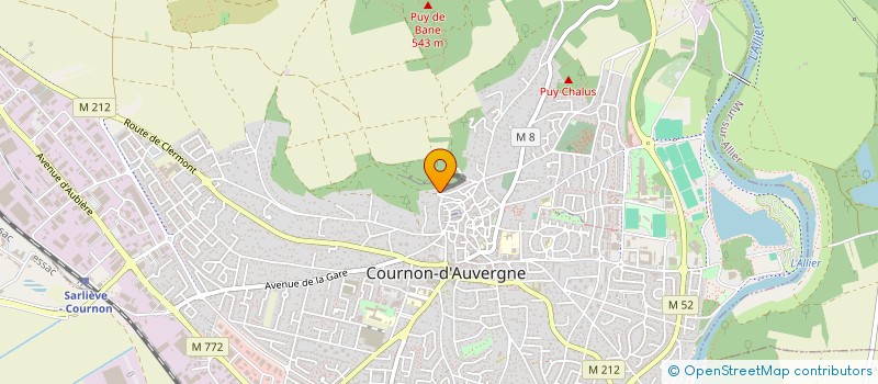 localisation de l'entreprise WIND HOLDING  COURNON-D'AUVERGNE