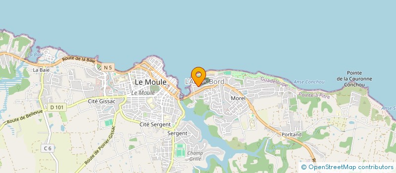 localisation de l'entreprise WIND MOUL MASSIF  LE MOULE