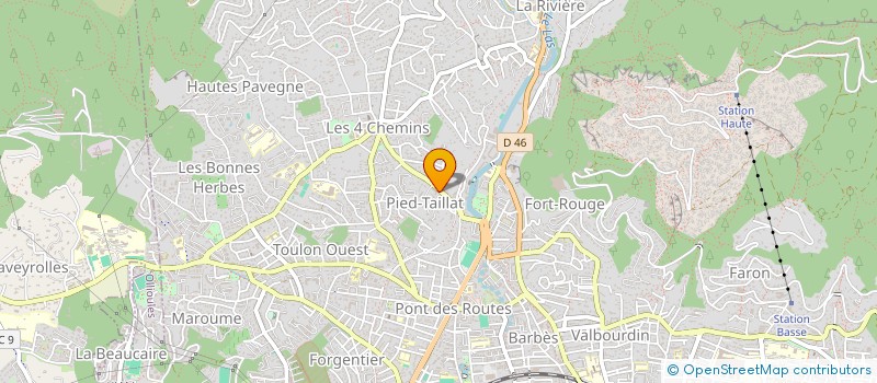 localisation de l'entreprise WIND SUBSEA SOLUTIONS à TOULON