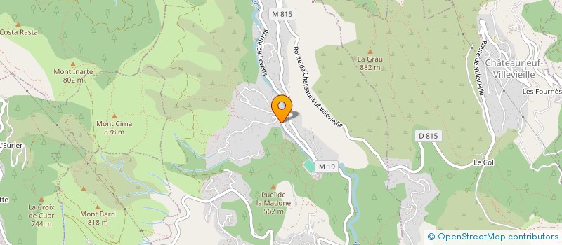 localisation de l'entreprise WIND TO WATT  TOURRETTE-LEVENS