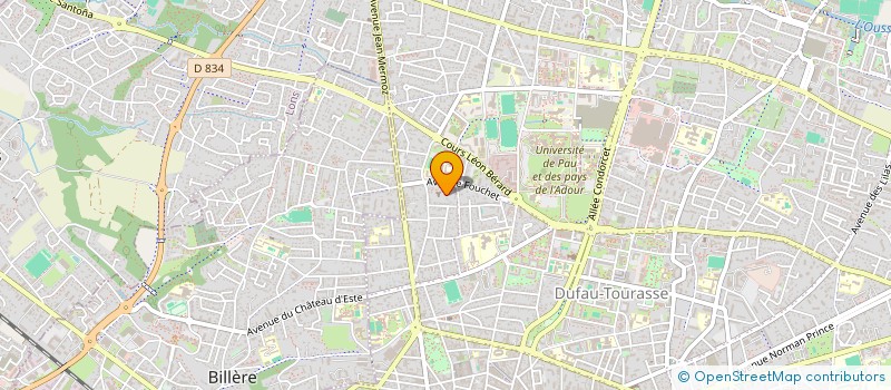 localisation de l'entreprise WINDFALL à PAU