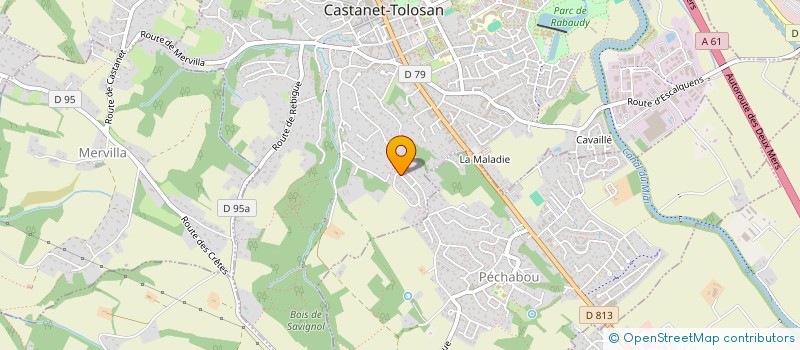 localisation de l'entreprise WINDID à CASTANET-TOLOSAN