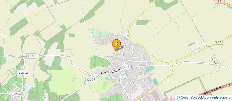 localisation de l'entreprise WINDIGOTH  GUEUX