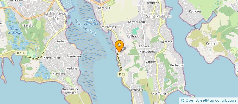 localisation de l'entreprise WINDOVEN  SAINT-PHILIBERT