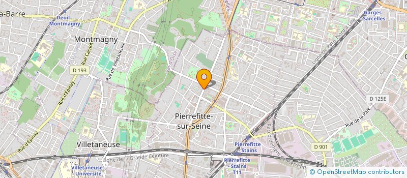 localisation de l'entreprise WINDOWS BAT à PIERREFITTE-SUR-SEINE