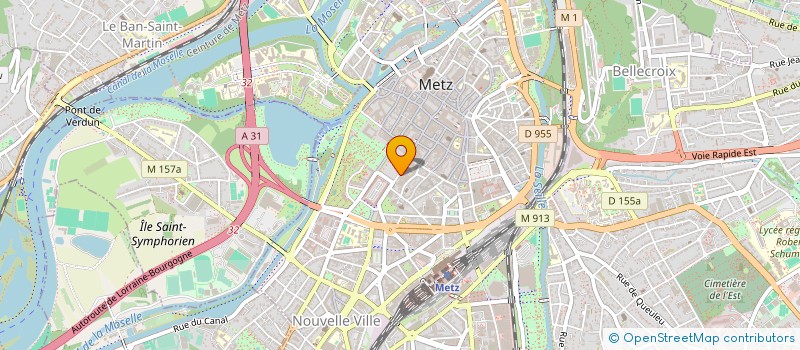 localisation de l'entreprise WINDSOR à METZ