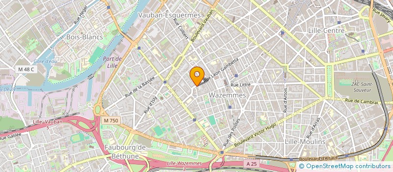 localisation de l'entreprise WINDSOR  LILLE