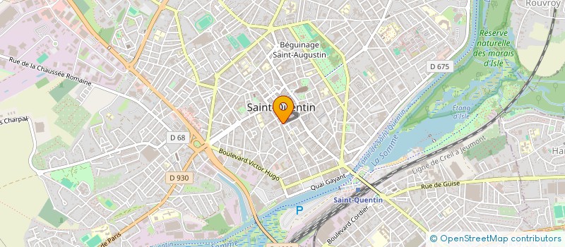 localisation de l'entreprise WINDSOR CAFE à SAINT-QUENTIN