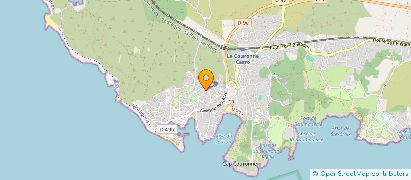 localisation de l'entreprise WINDT à MARTIGUES