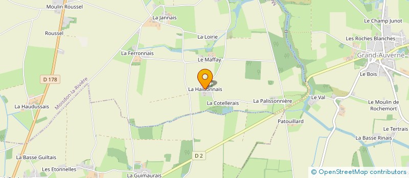 localisation de l'entreprise WINDTRUST  MOISDON-LA-RIVIERE