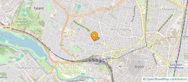 localisation de l'entreprise WINE APART  DIJON