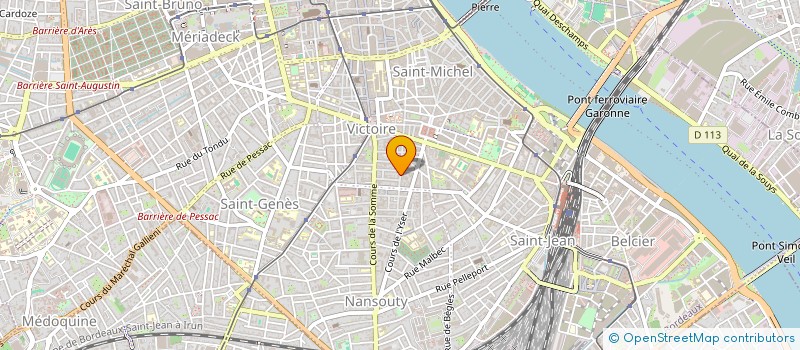 localisation de l'entreprise WINE CONNECTION AGENCY  BORDEAUX