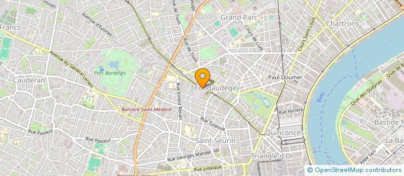 localisation de l'entreprise WINE & FLAVORS à BORDEAUX