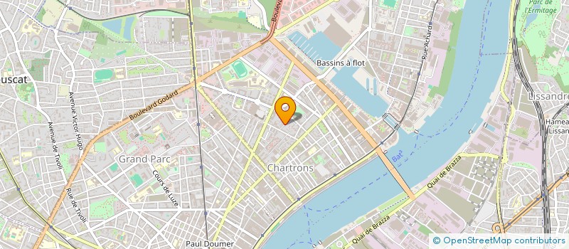 localisation de l'entreprise WINE IQUAXION à BORDEAUX
