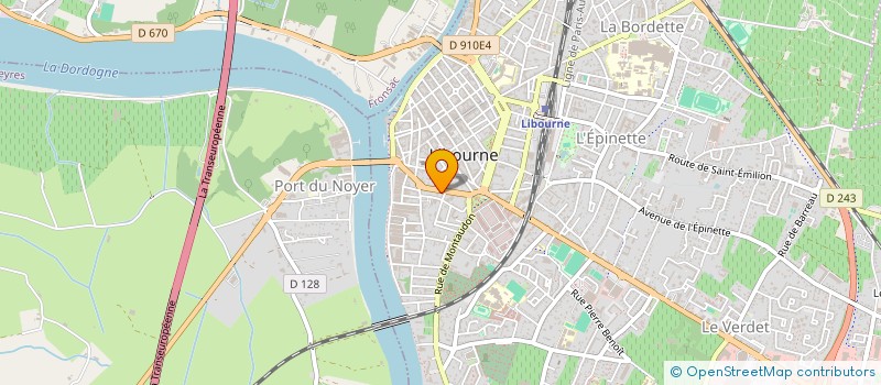 localisation de l'entreprise WINE LOGICS  BORDEAUX