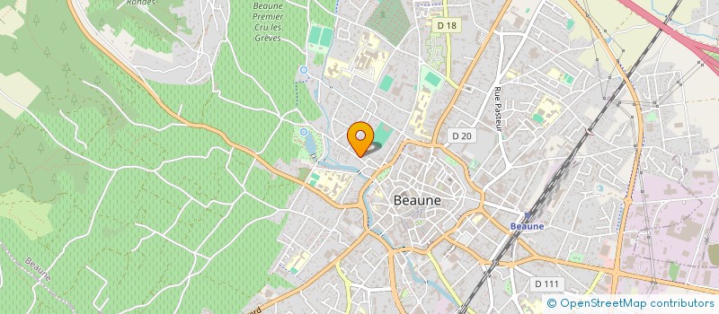 localisation de l'entreprise WINE ME UP à BEAUNE