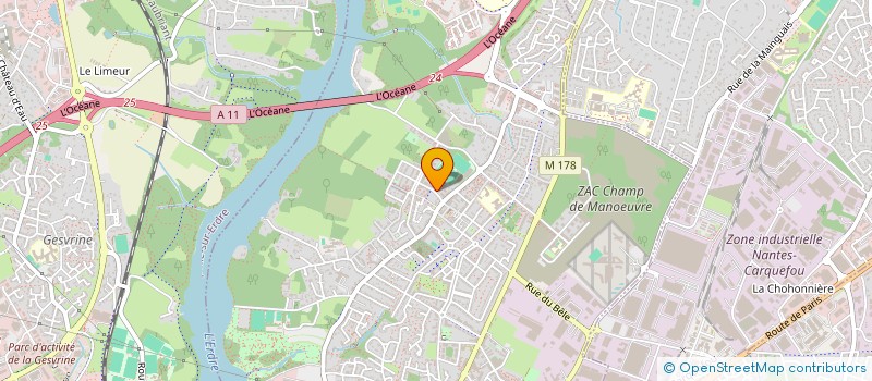 localisation de l'entreprise WINE NANTES  NANTES