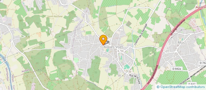 localisation de l'entreprise WINE OBJECTIVES  AIGUES-VIVES