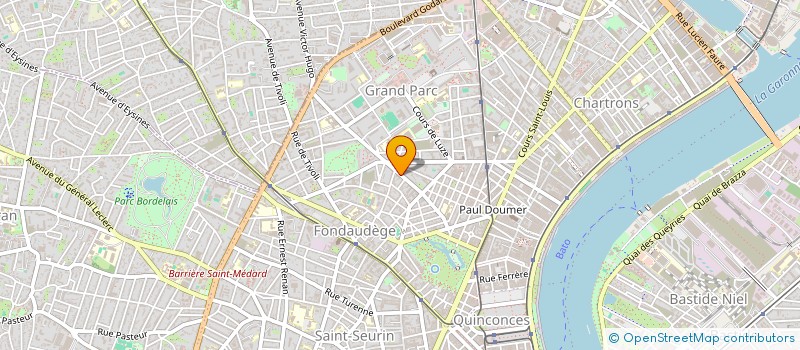 localisation de l'entreprise WINE PROD  BORDEAUX