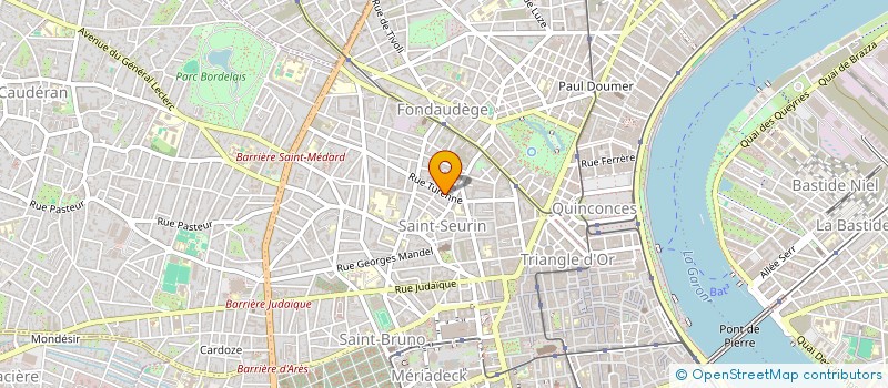 localisation de l'entreprise WINE'S LINK FRANCE  BORDEAUX