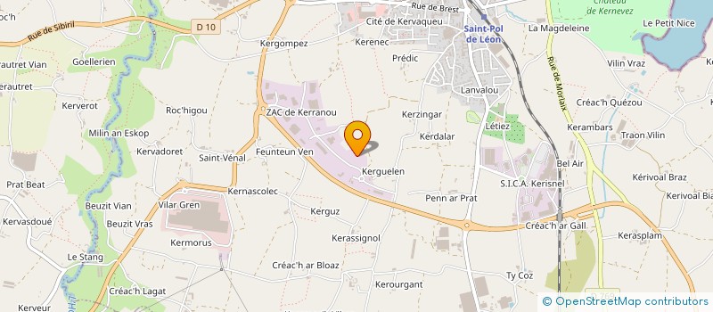 localisation de l'entreprise WINE SHIPPER à SAINT-POL-DE-LEON